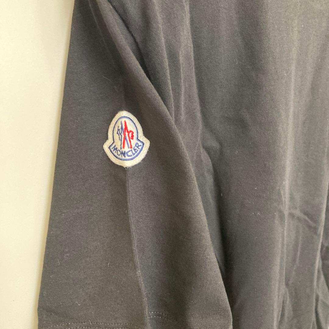 新品　未使用　MONCLER ブラック Tシャツ 日本サイズＬ