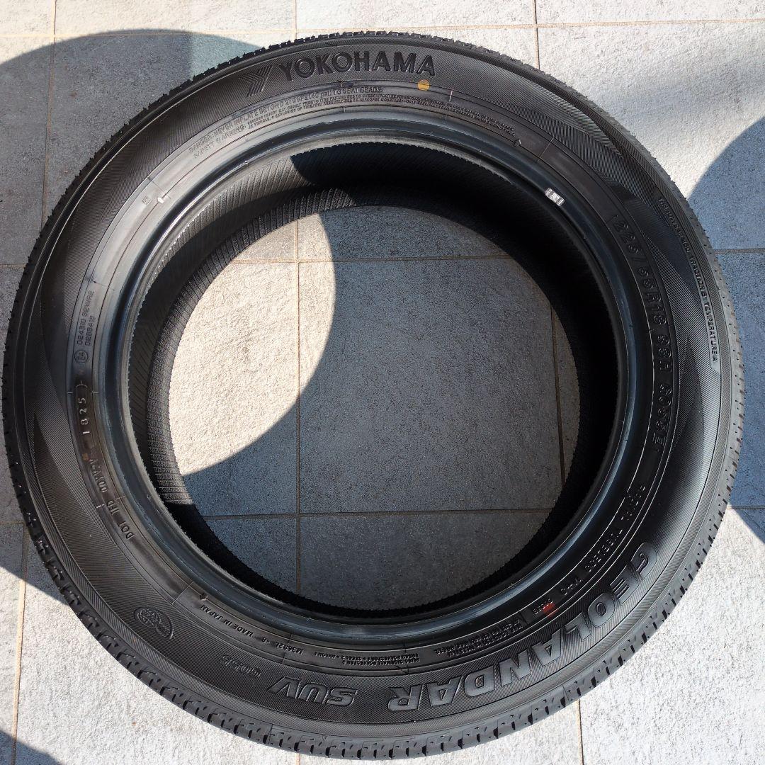 デリカ新車外し　YOKOHAMA GEOLANDAR SUV 225 55 18