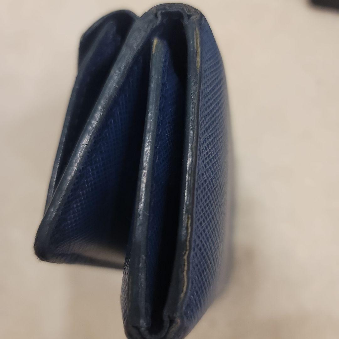 Y*✨様 PRADA 三つ折り財布 ネイビー