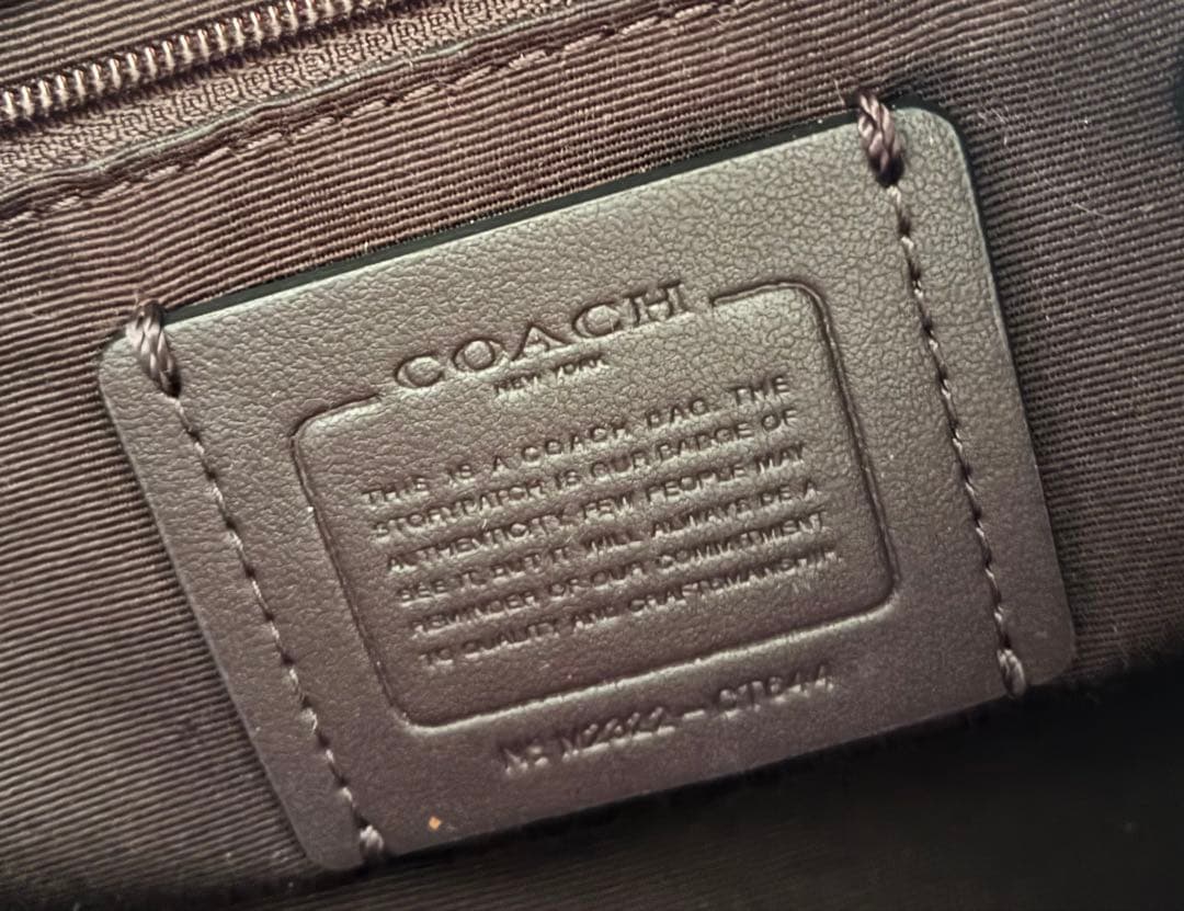 COACH 黒　ペース ショルダー バッグ