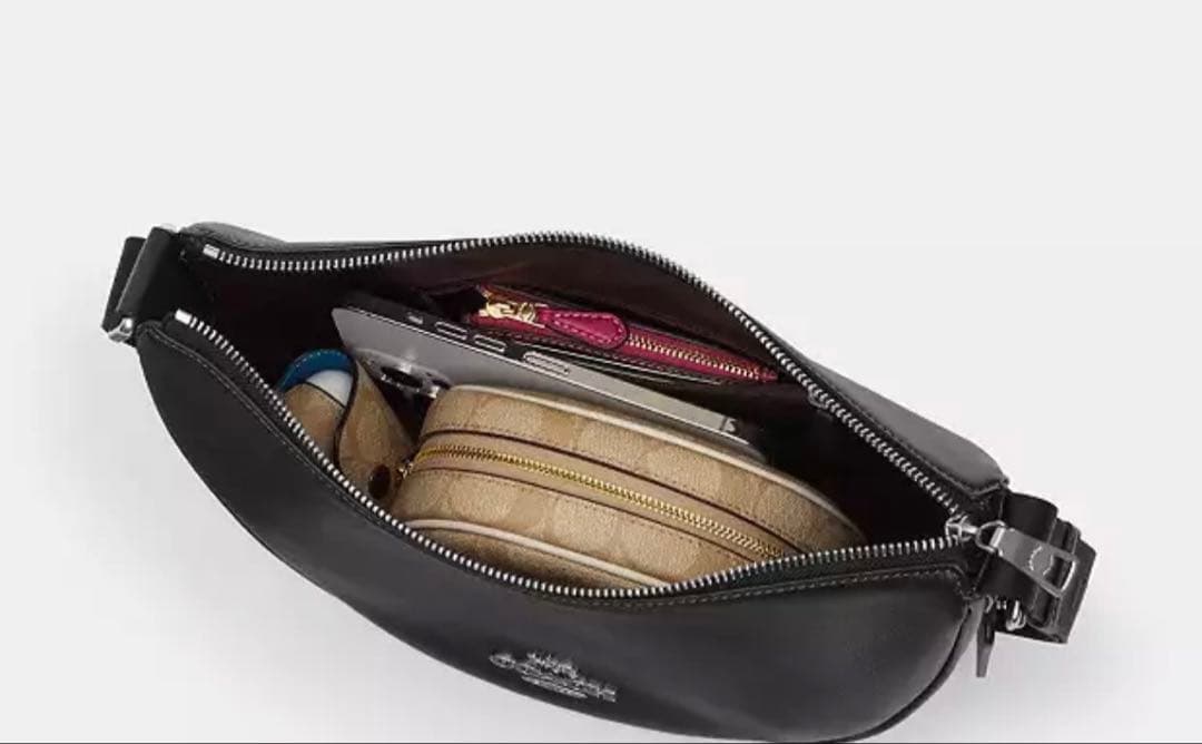 COACH 黒　ペース ショルダー バッグ