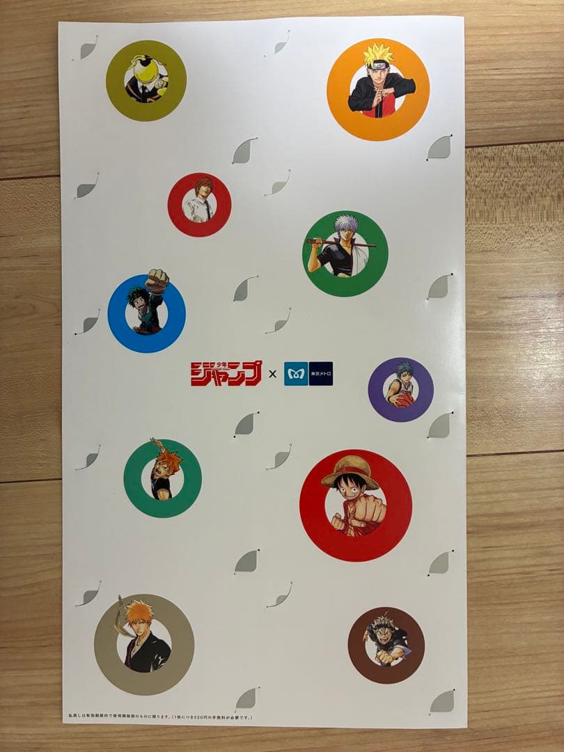 東京メトロ少年ジャンプ24時間券