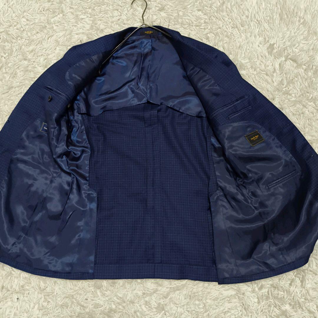 Savile Row zegna チェック柄テーラードジャケット