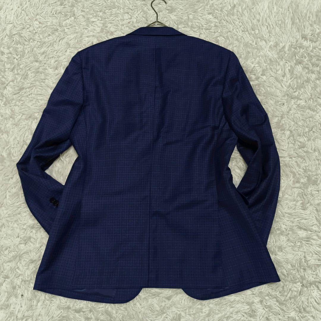 Savile Row zegna チェック柄テーラードジャケット
