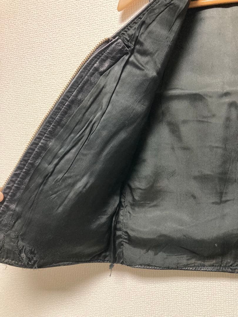 70’s AMF Harley-Davidson レザーベスト