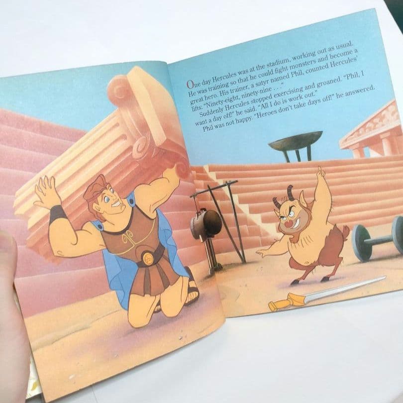 ヘラクレス Disney 絵本 英語 英字 洋書 ゴールデンブック 本
