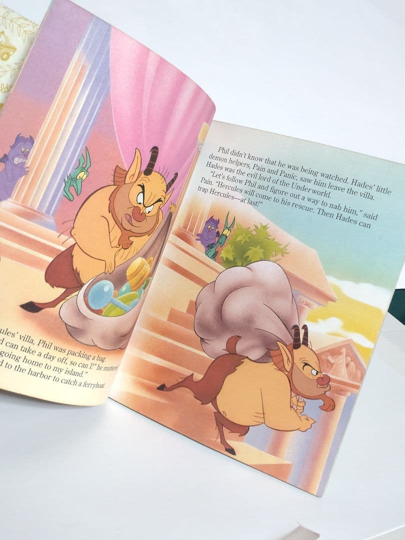 ヘラクレス Disney 絵本 英語 英字 洋書 ゴールデンブック 本