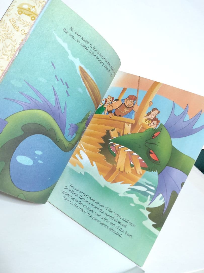 ヘラクレス Disney 絵本 英語 英字 洋書 ゴールデンブック 本