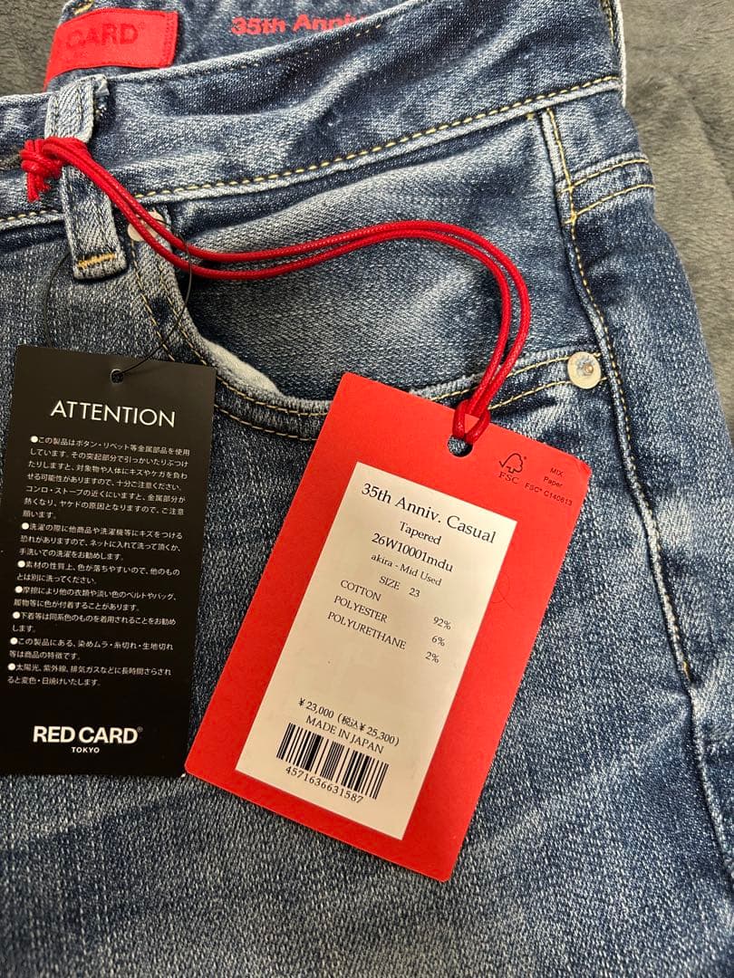 パンツ RED CARD TOKYO/ 35th Anniversary Casual