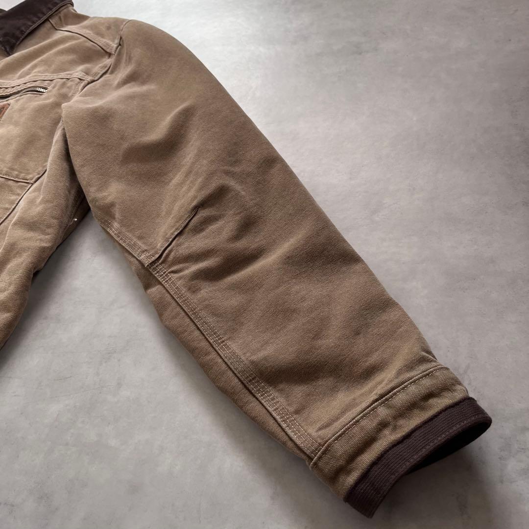 【レア】Carhartt カバーオール　トラディショナルコート　XL 　企業ロゴ