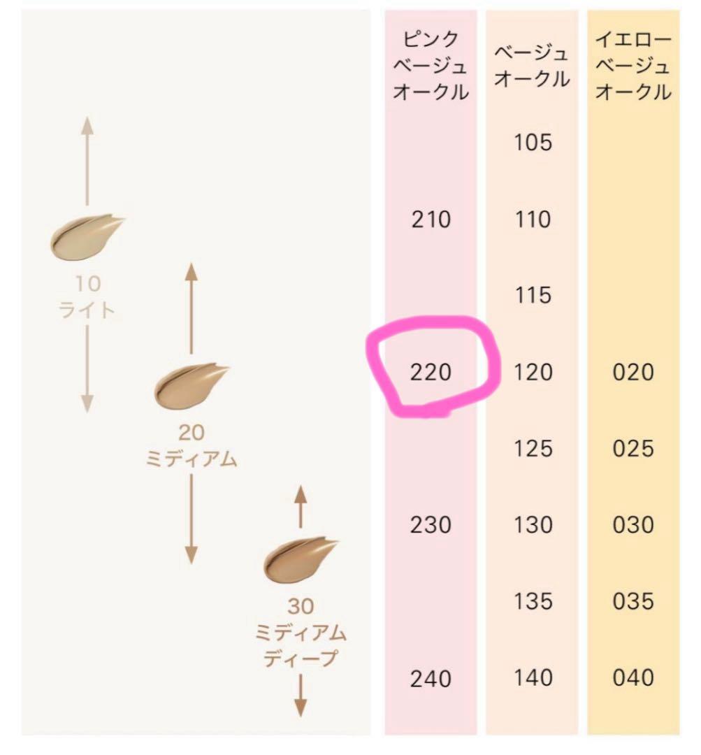 神ファンデ！スック　ザ リクイド ファンデーション 220