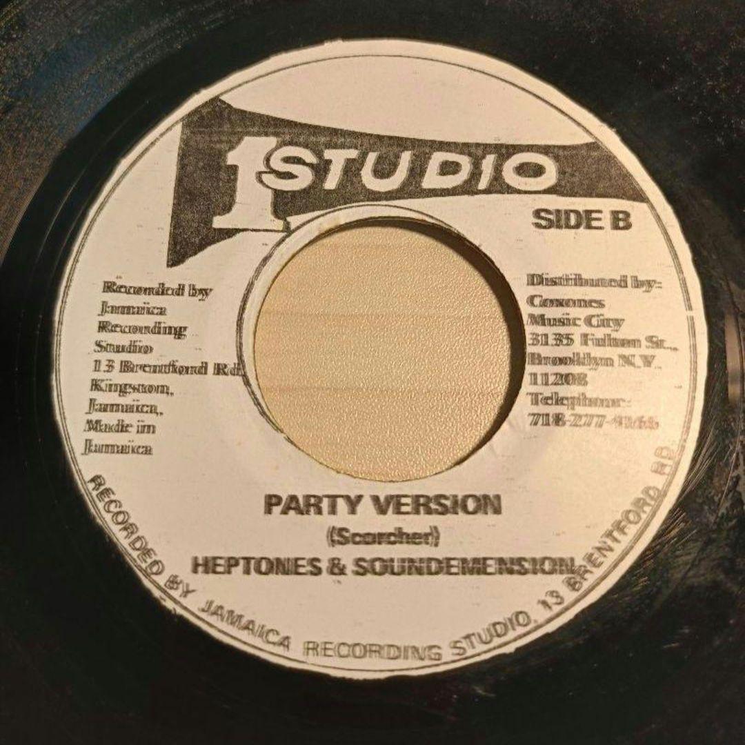 ☆名盤　レゲエ　７インチ　THE HEPTONES/ PARTY TIME