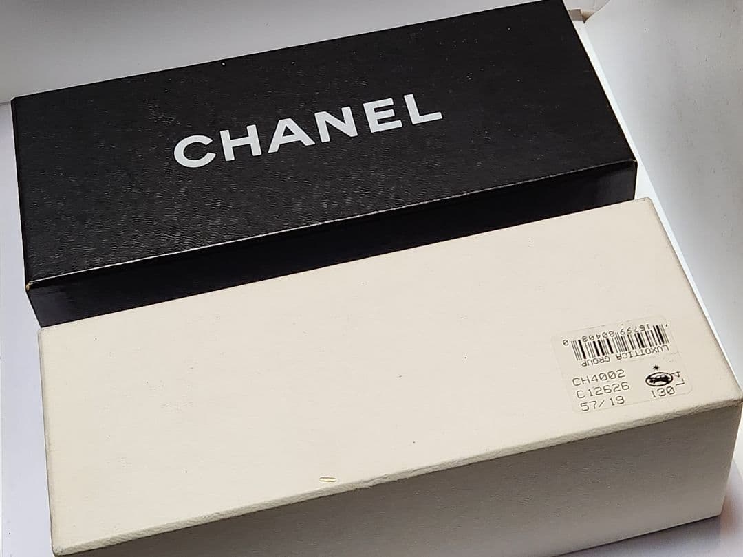 CHANEL.オレンジグラデーション ラインストーン　サングラス シャネル