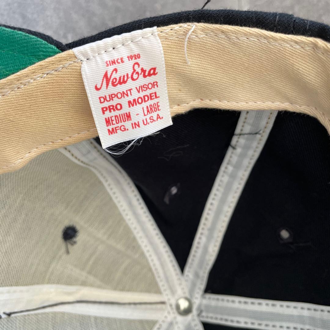 80年代　ニューエラ　ヴィンテージ　キャップ　ベースボールキャップ　黒