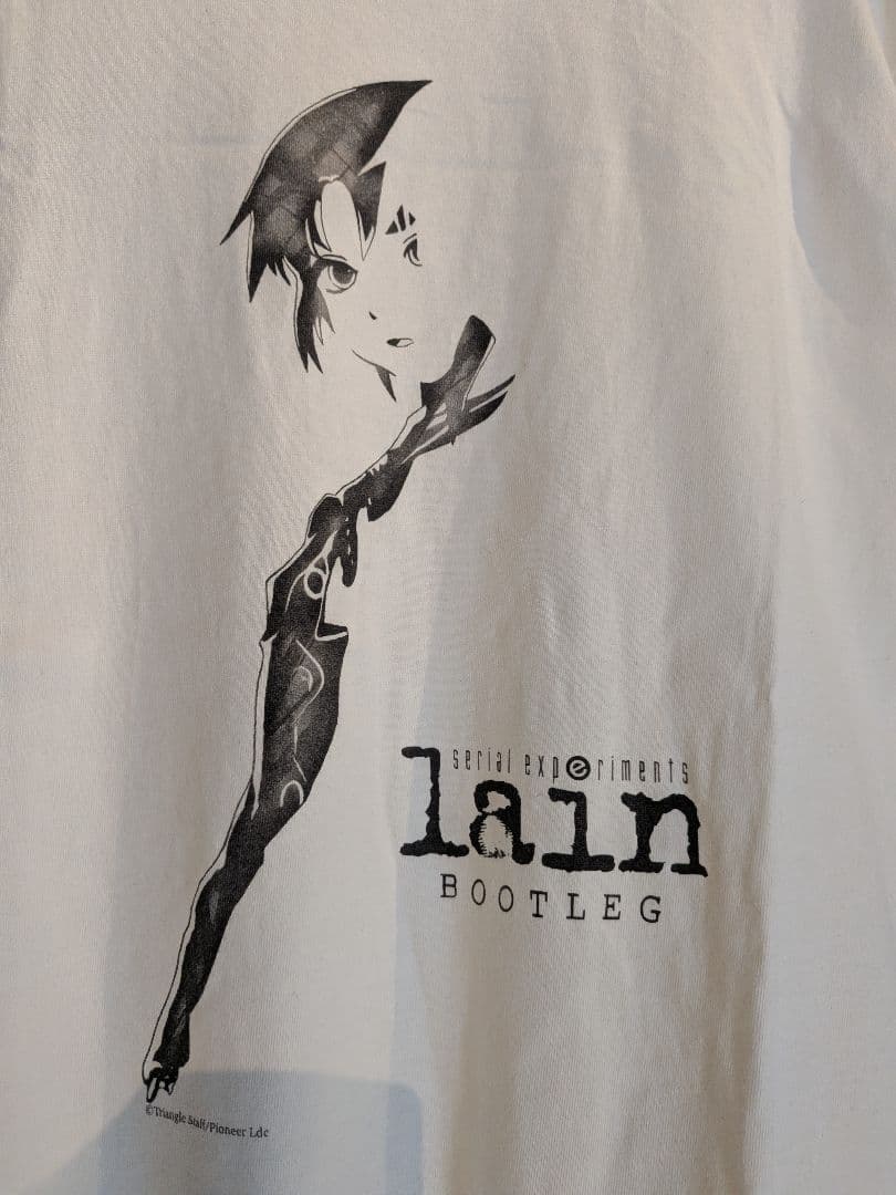g*o様 serial experiments lain アニメ Tシャツ ブー