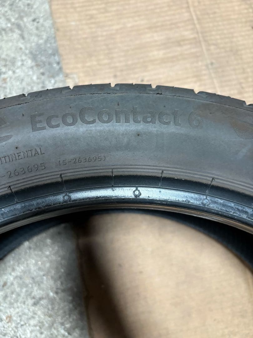 Continental EcoContact 6 2本　ノーマルタイヤ
