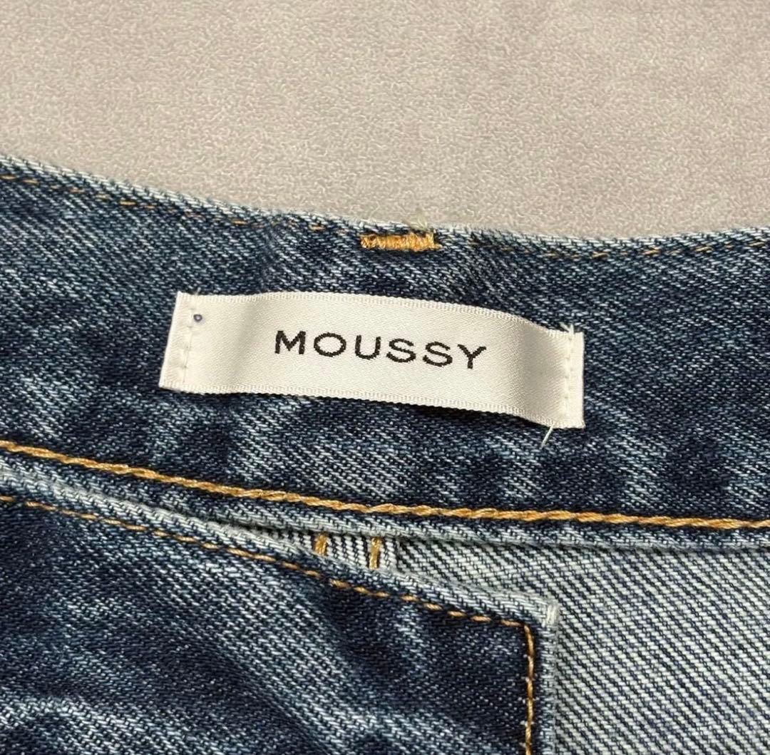 【人気商品】moussyクロスデニム