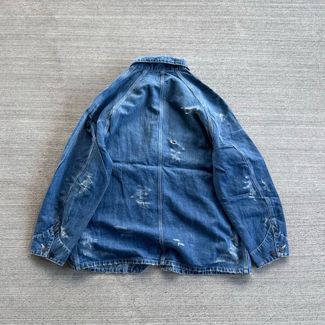 別注 22SS ASSORTED PATCH COVERALL JACKET