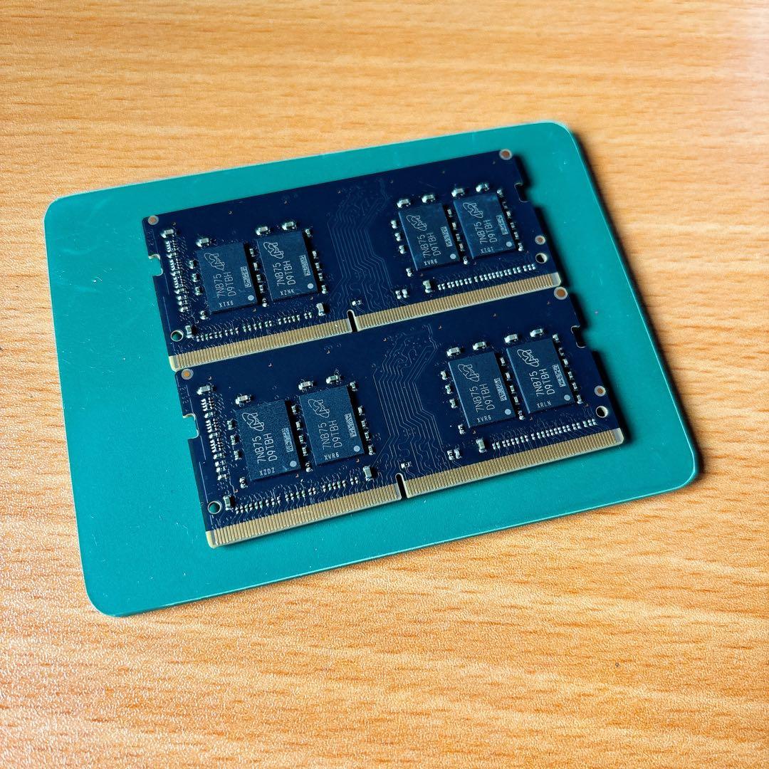 DDR4 2400MHz 16GB (8GB×2)デュアルチャンネル