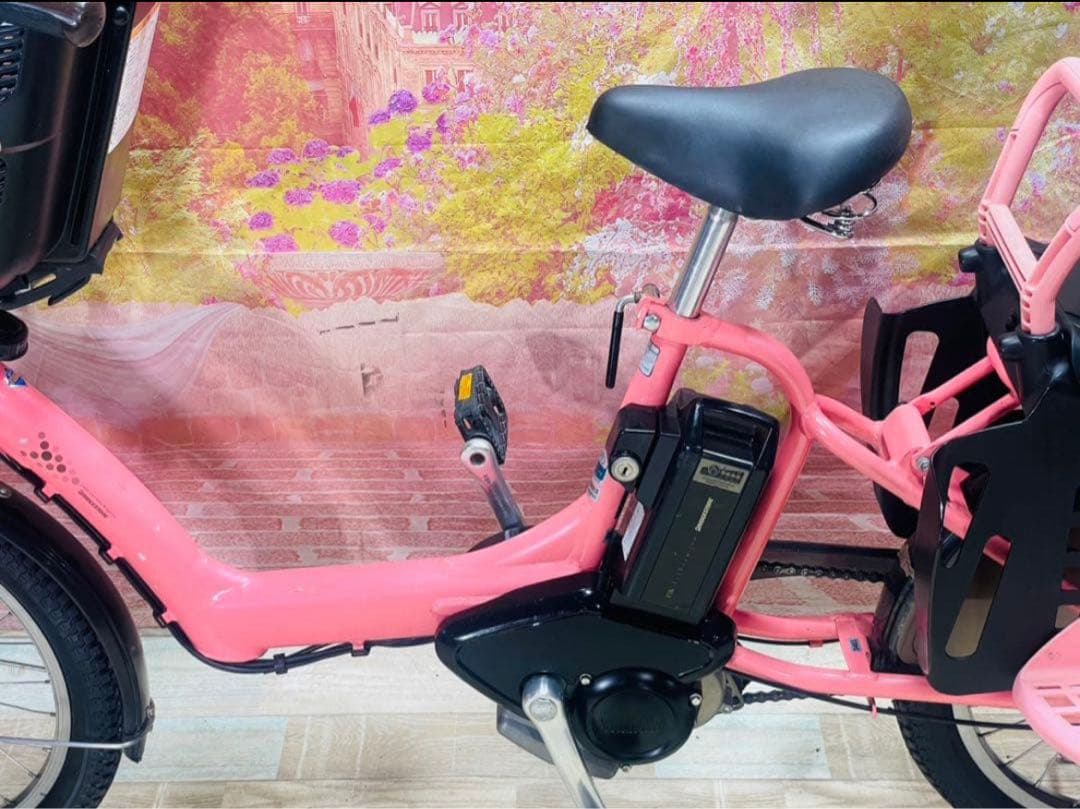 ZK3465 電動自転車 ブリヂストン アンジェリーノ 子供乗せ 20インチ