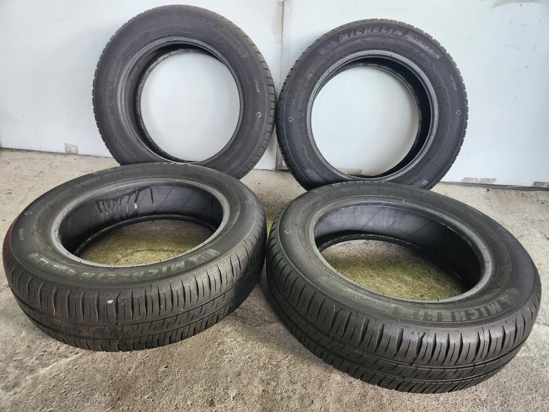 送料込☆2022年製 MICHELINミシュランタイヤ 155/65R13☆4本