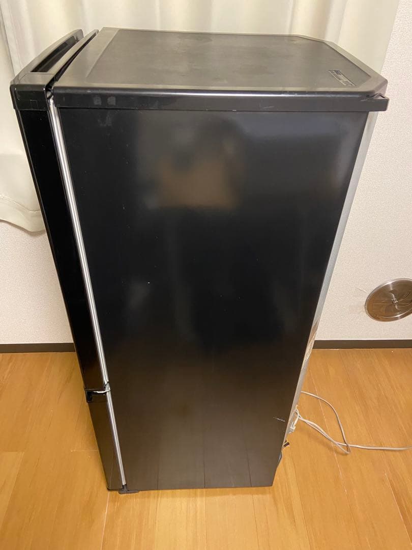 三菱 冷蔵庫 146L ブラック MR-P15A-B