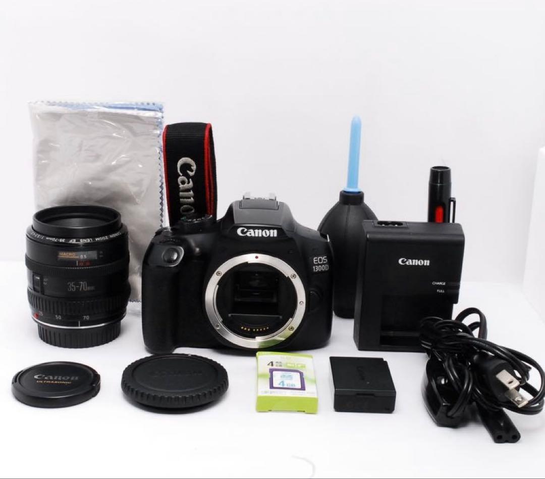 Wi-Fi搭載❤️Canon EOS 1300D❤️海外モデル✨日本語カメラ