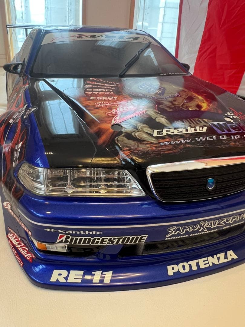 Weld×hpi JZX100 MARKⅡ マークⅡ 百式弐號機 ボディ