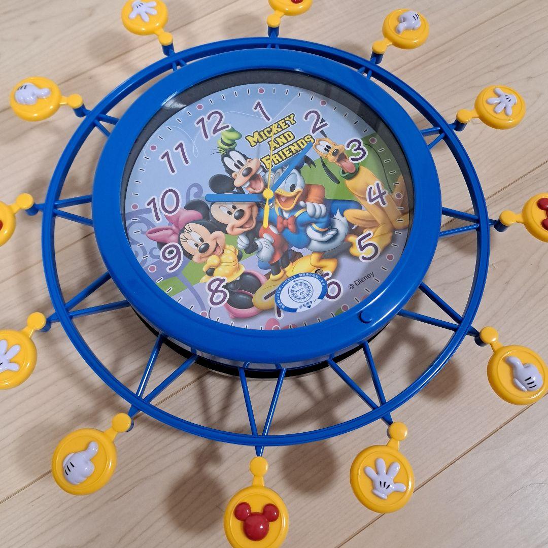 【新品】 ディズニー　ミッキー&フレンズ　からくり時計　観覧車時計