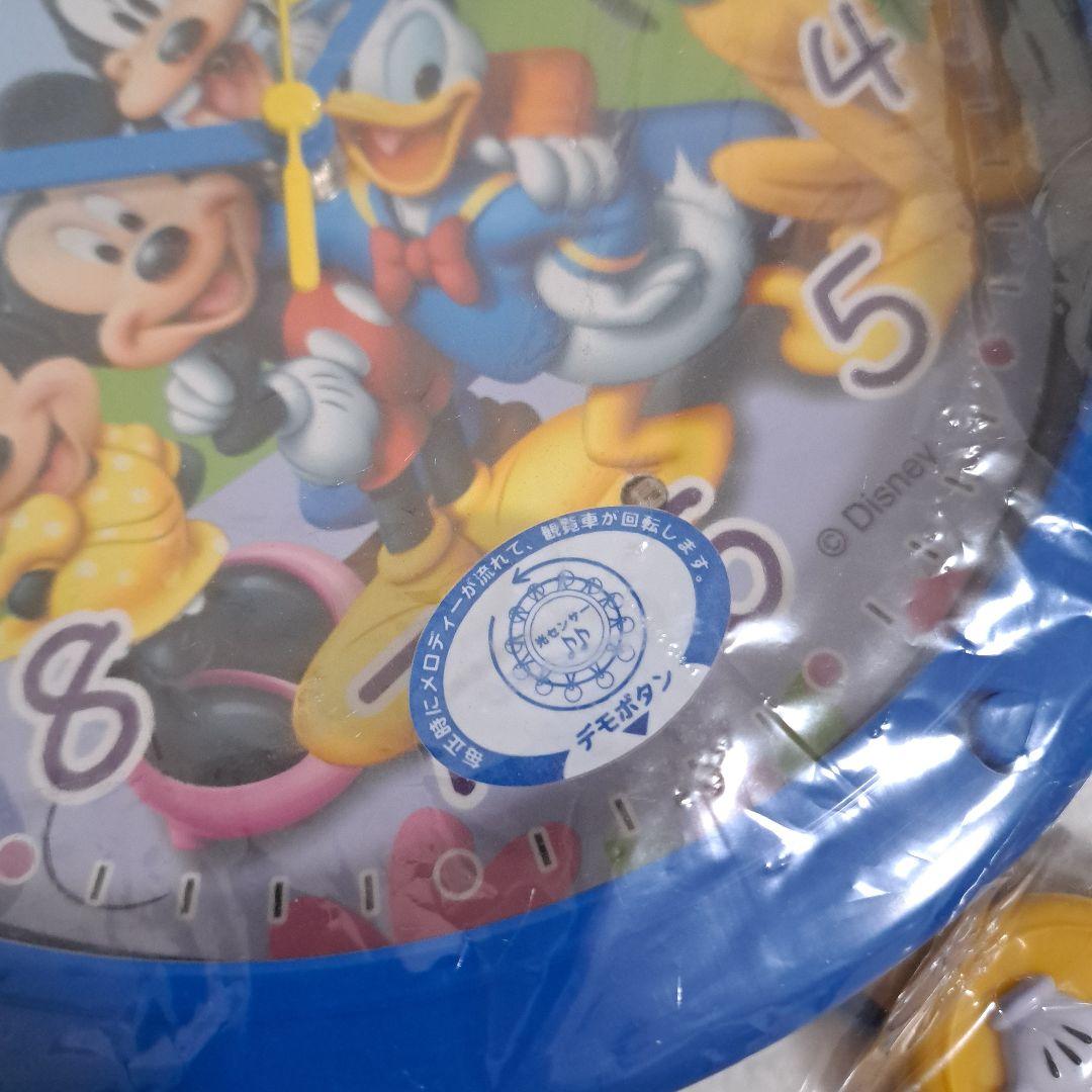 【新品】 ディズニー　ミッキー&フレンズ　からくり時計　観覧車時計