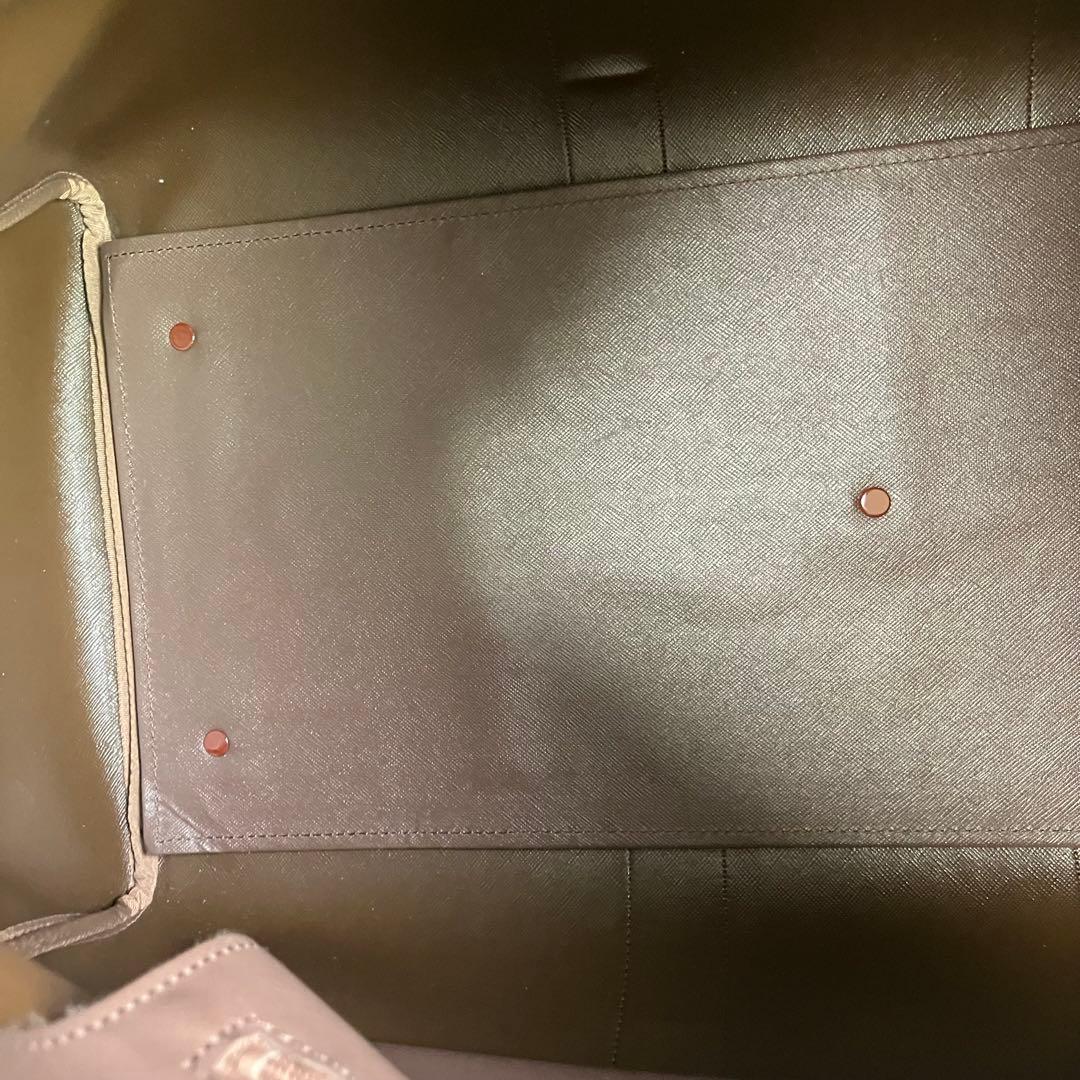BURBERRY タマムシ色　ボストンバッグ