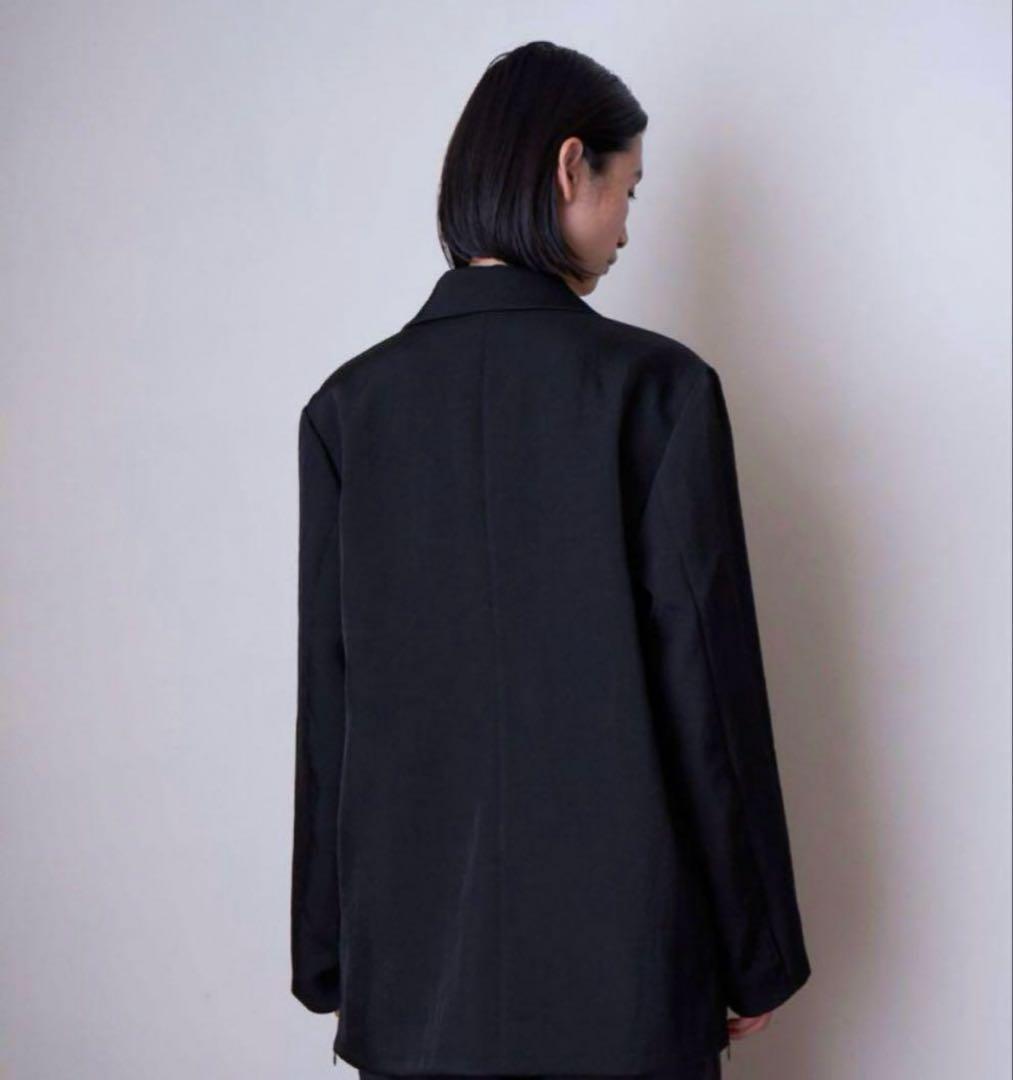 ENOFイナフ　twill slit jacketMサイズ　ブラック