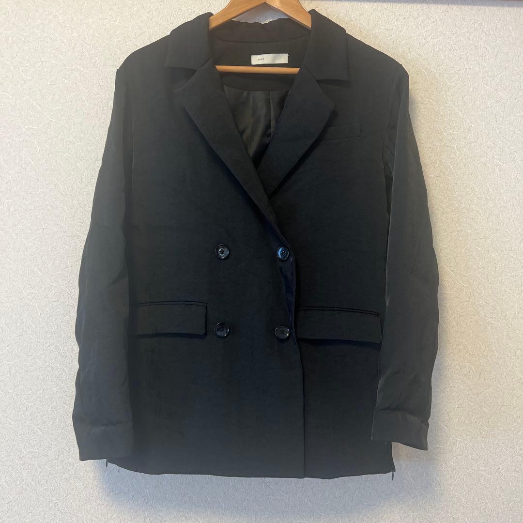 ENOFイナフ　twill slit jacketMサイズ　ブラック