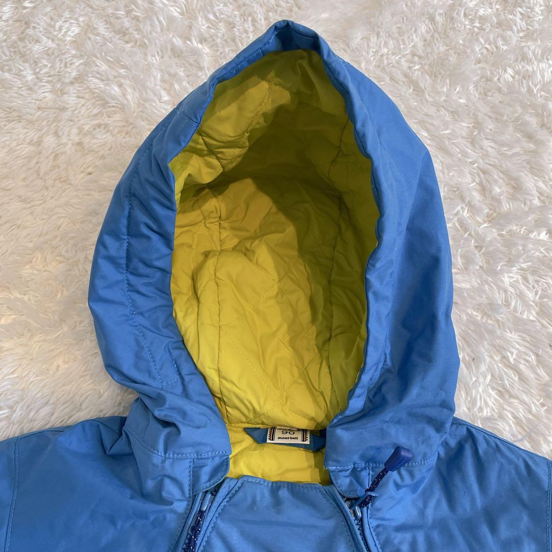 mont-bell 美品✨人気ジャンプスーツ　スキーウェア 90サイズ ブルー
