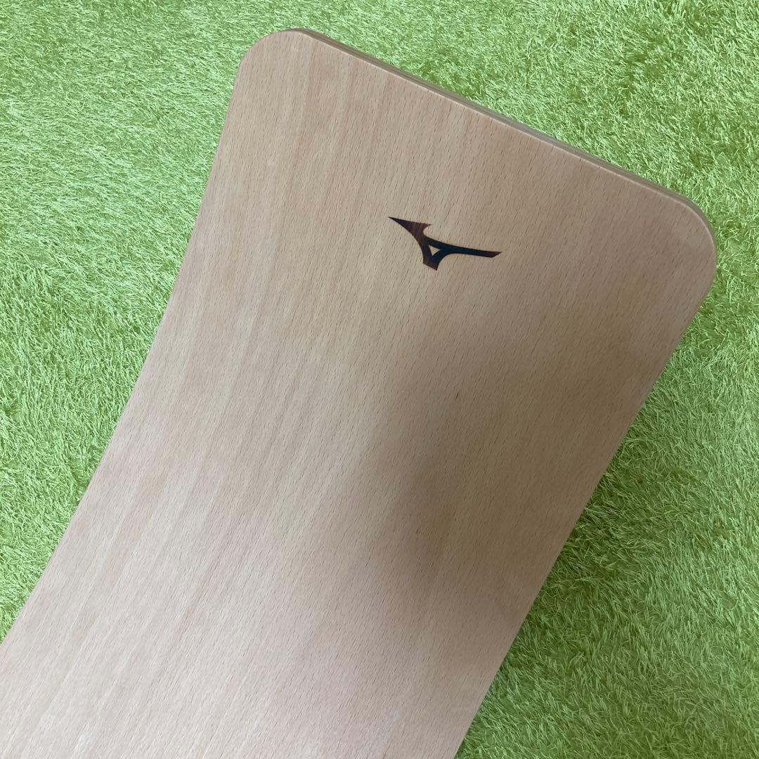 mizuno バランスボード　天然木　ストレッチ　トレーニング　体幹　ナチュラル