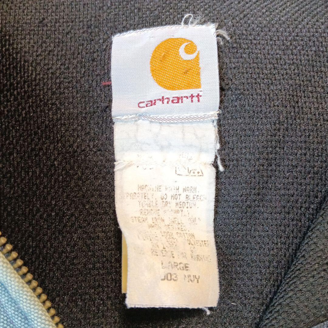 Carhartt カーハート フード付きブルージャケット Lサイズ USA制