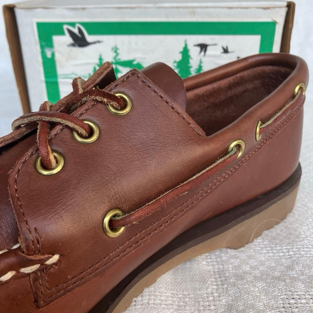 90s ラッセルモカシン 8.5 デッキシューズ キャンプモカシン チャッカ