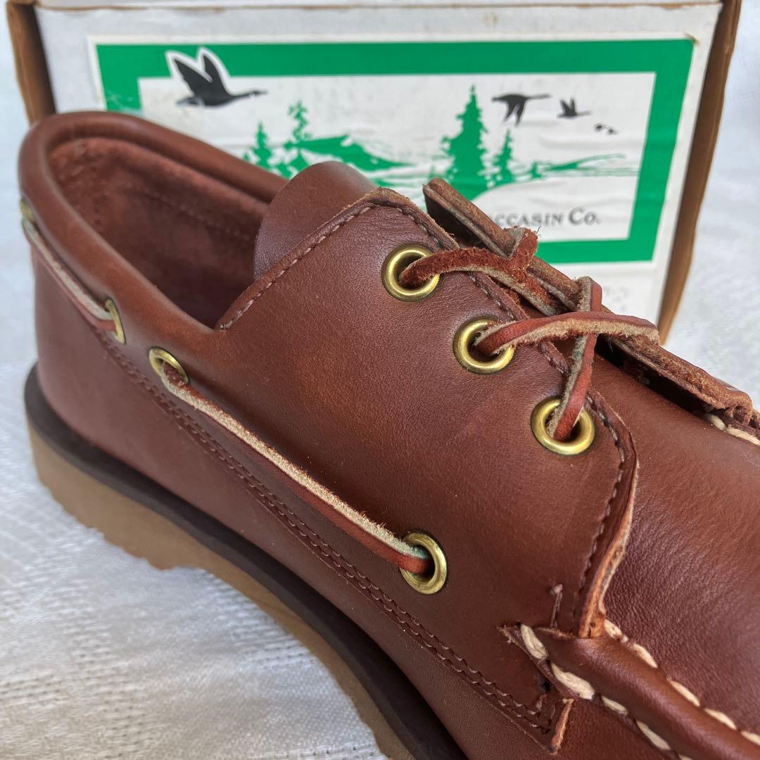 90s ラッセルモカシン 8.5 デッキシューズ キャンプモカシン チャッカ
