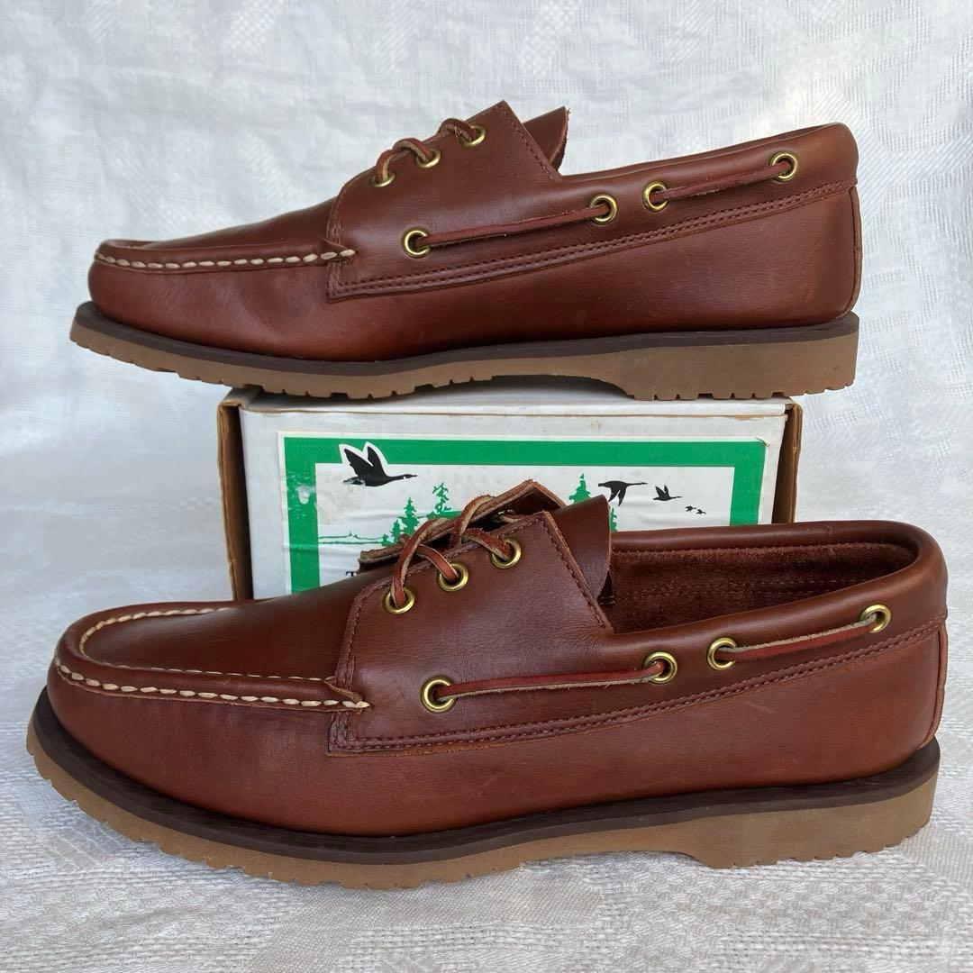90s ラッセルモカシン 8.5 デッキシューズ キャンプモカシン チャッカ