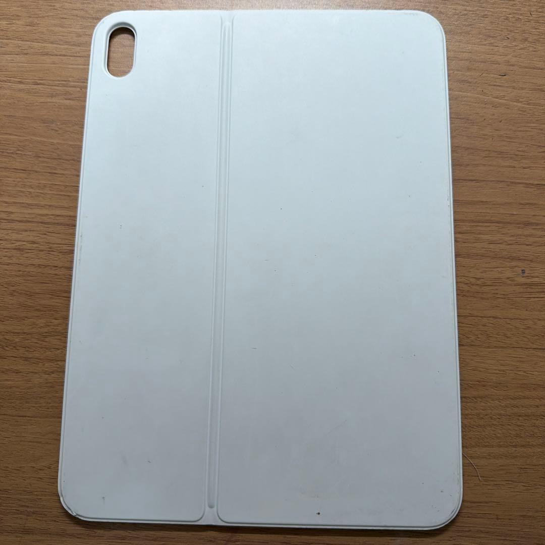 Apple純正　iPad第10世代用ホワイトキーボードケース