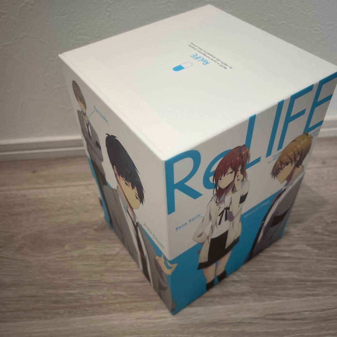 アニメDVD ReLIFE 完全生産限定版 BOX付き全7巻セット