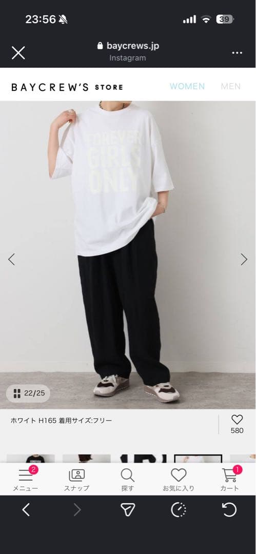 journal standard luxe × CLUEL プリント BIG-T