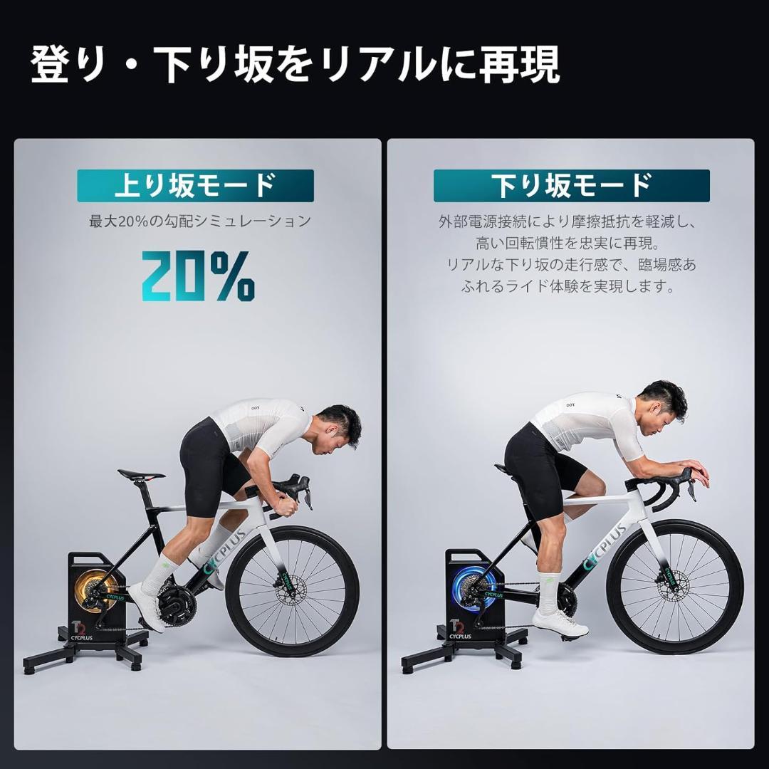 CYCPLUS スマートトレーナー T2 12S zwift対応