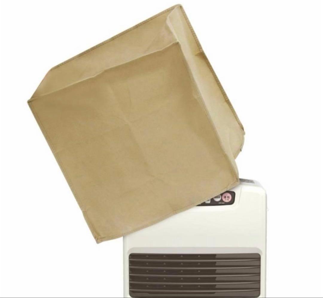ダイニチ　石油ファンヒーター　木造１５畳　ムーンホワイト　専用収納カバー付