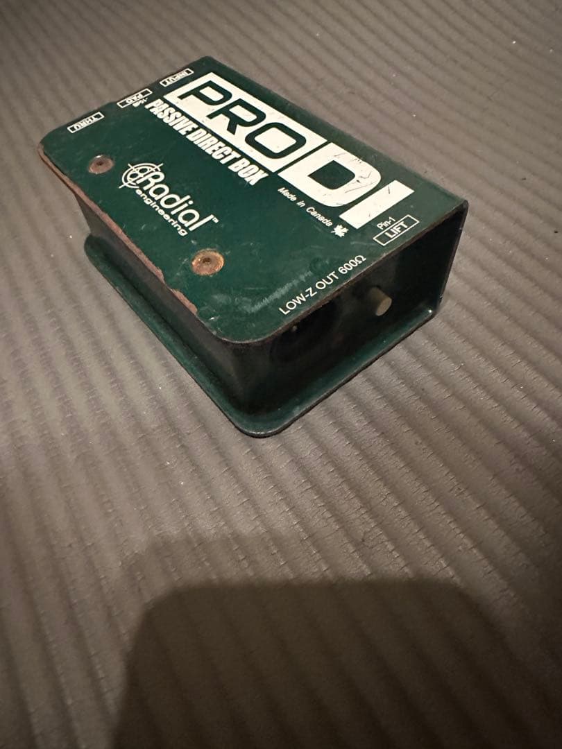 Radial PRO DI パッシブダイレクトボックス