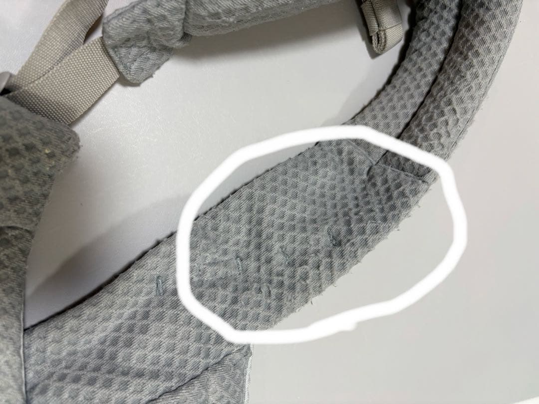 エルゴベビー抱っこ紐♡オムニブリーズ パールグレーメッシュタイプ専用ポーチ付