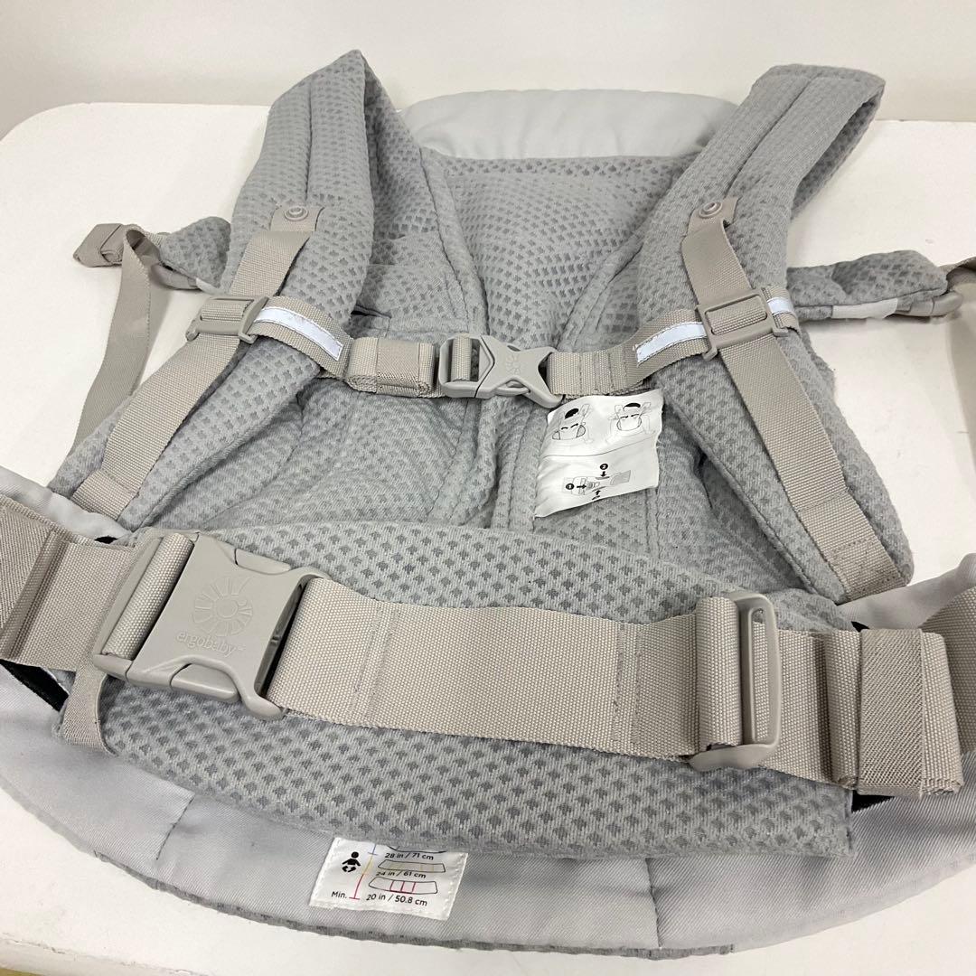 ☆綺麗☆エルゴベビー オムニブリーズ メッシュ パールグレー