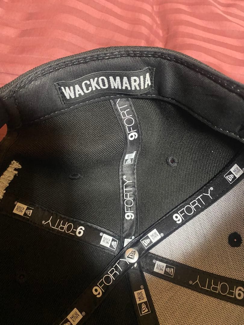 WACKO MARIA 9FORTY ブラックキャップ
