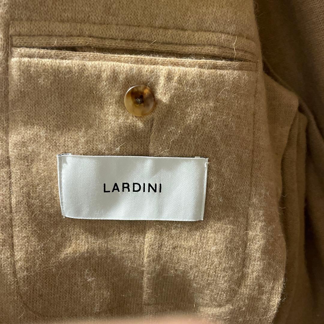 【近年モデル】LARDINI ジャケット ニット素材 アルパカ混 ベージュ