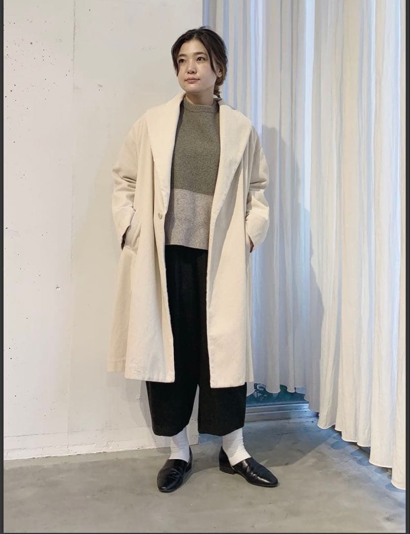 パドカレ pas de calais ★コーデュロイコート 34 日本製